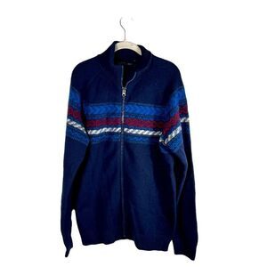 Vintage Gap Lambswool Zip Up Sweatet Jacket